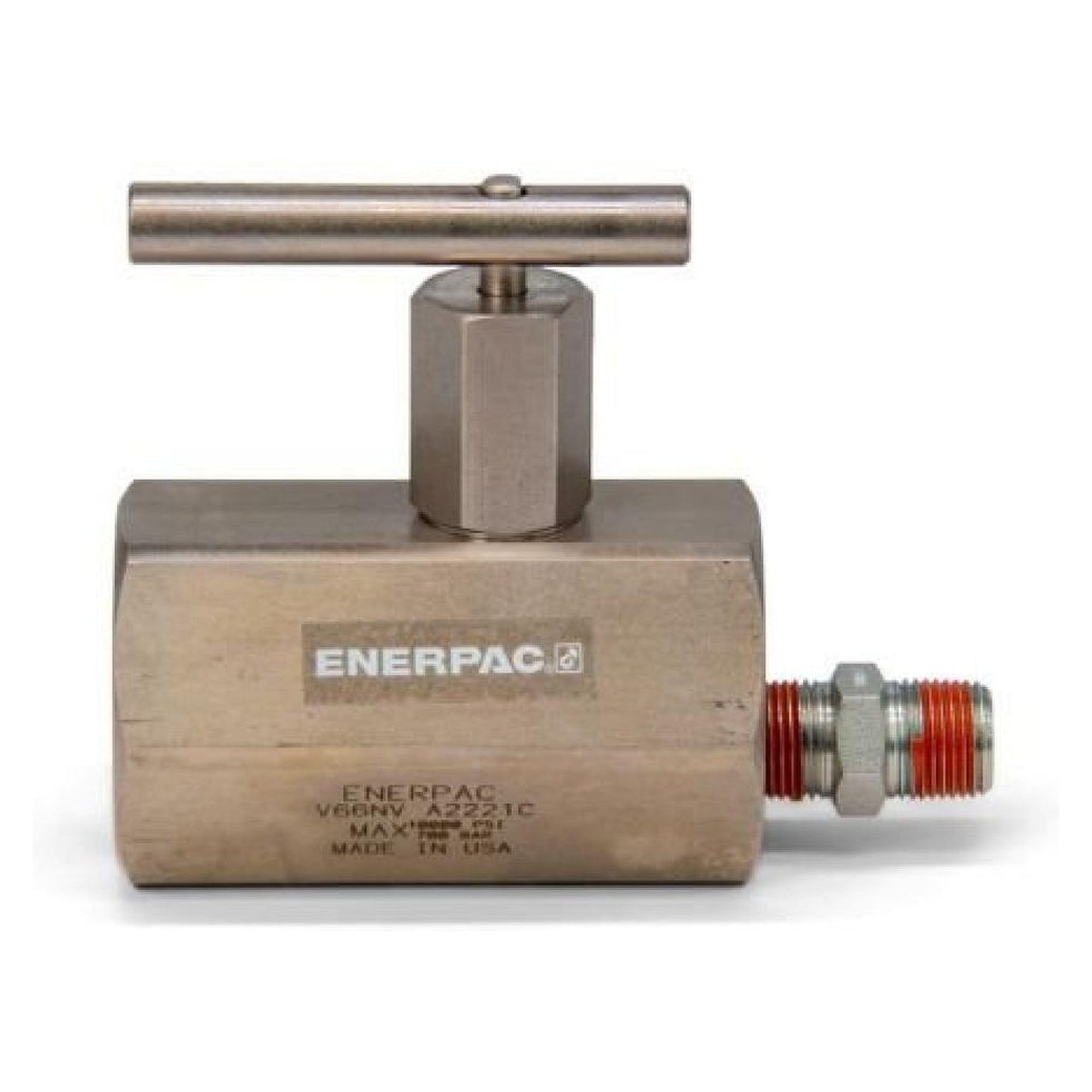 Absperr- und Sicherheitsventil mit eingebautem Druckbegrenzungsventil, Vitondichtungen - Enerpac V66NV