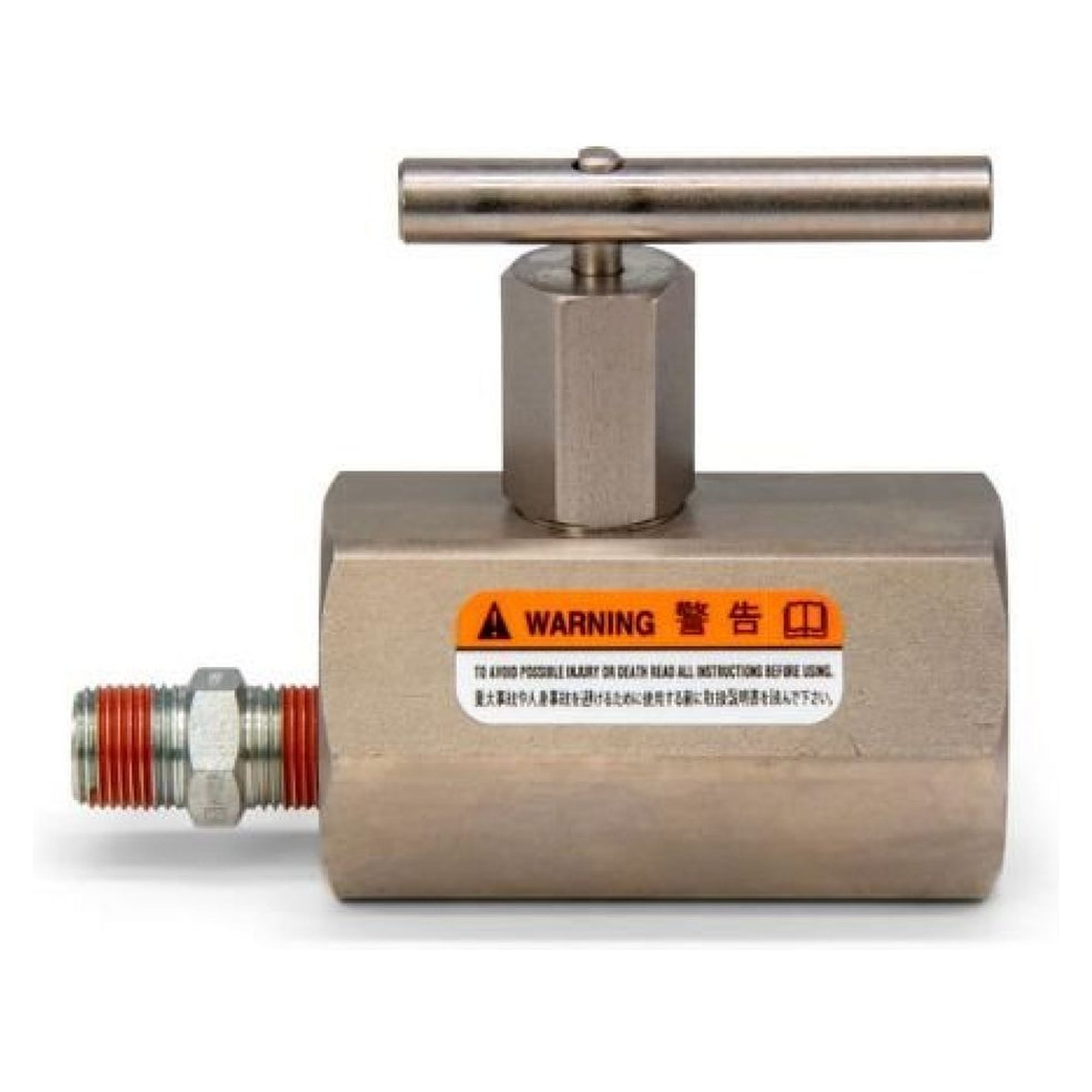Absperr- und Sicherheitsventil mit eingebautem Druckbegrenzungsventil, Vitondichtungen - Enerpac V66NV