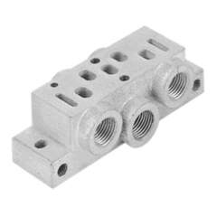 Norgren V70501-BAB. Single Station Sub-base Side pilot ports