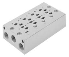 Norgren V70406-A50. Modular sub-bases and end plates for V44/V45 Mini ISO valves