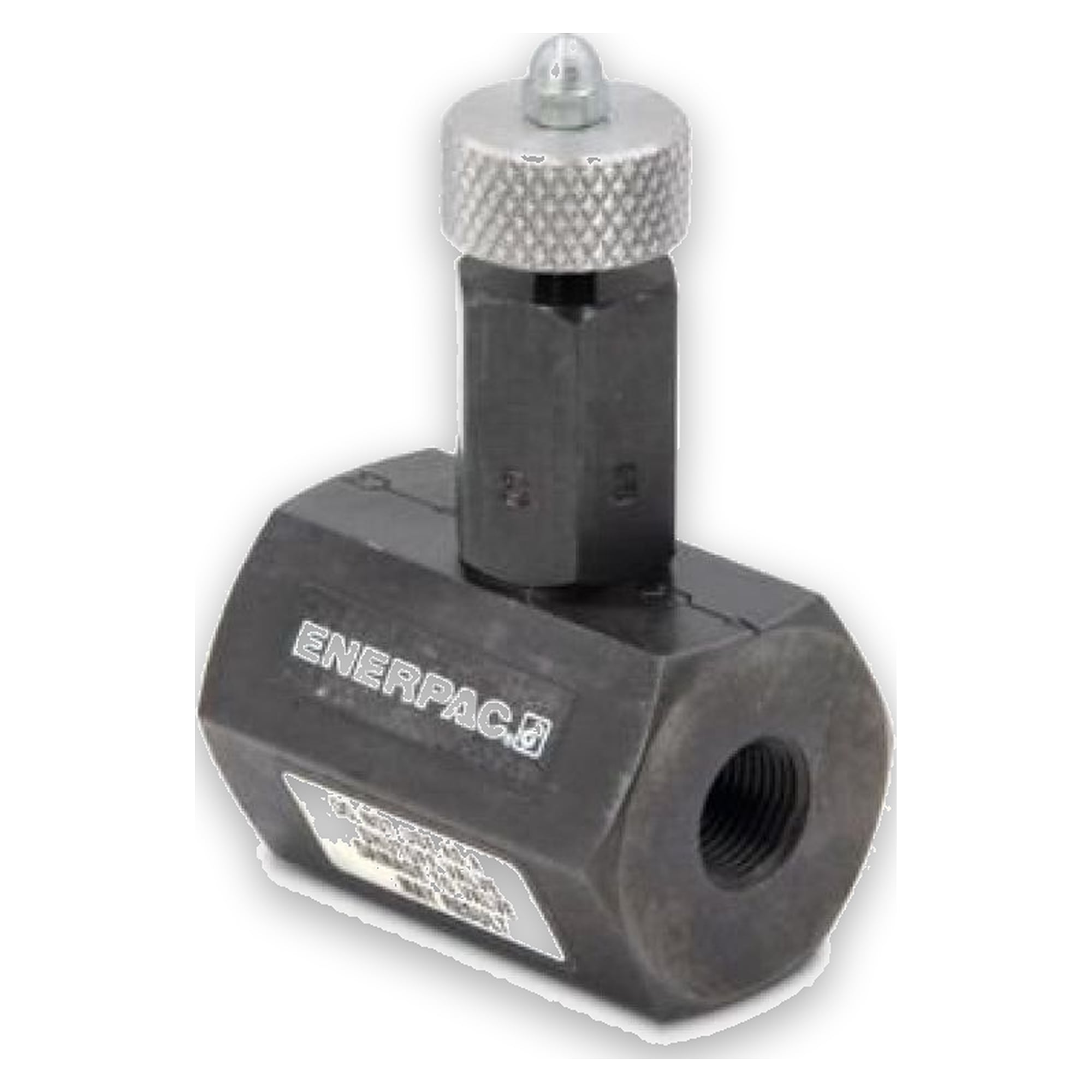 Needle Valve, 3/8 in NPTF Oil Port, Fine Metering - Enerpac V8F