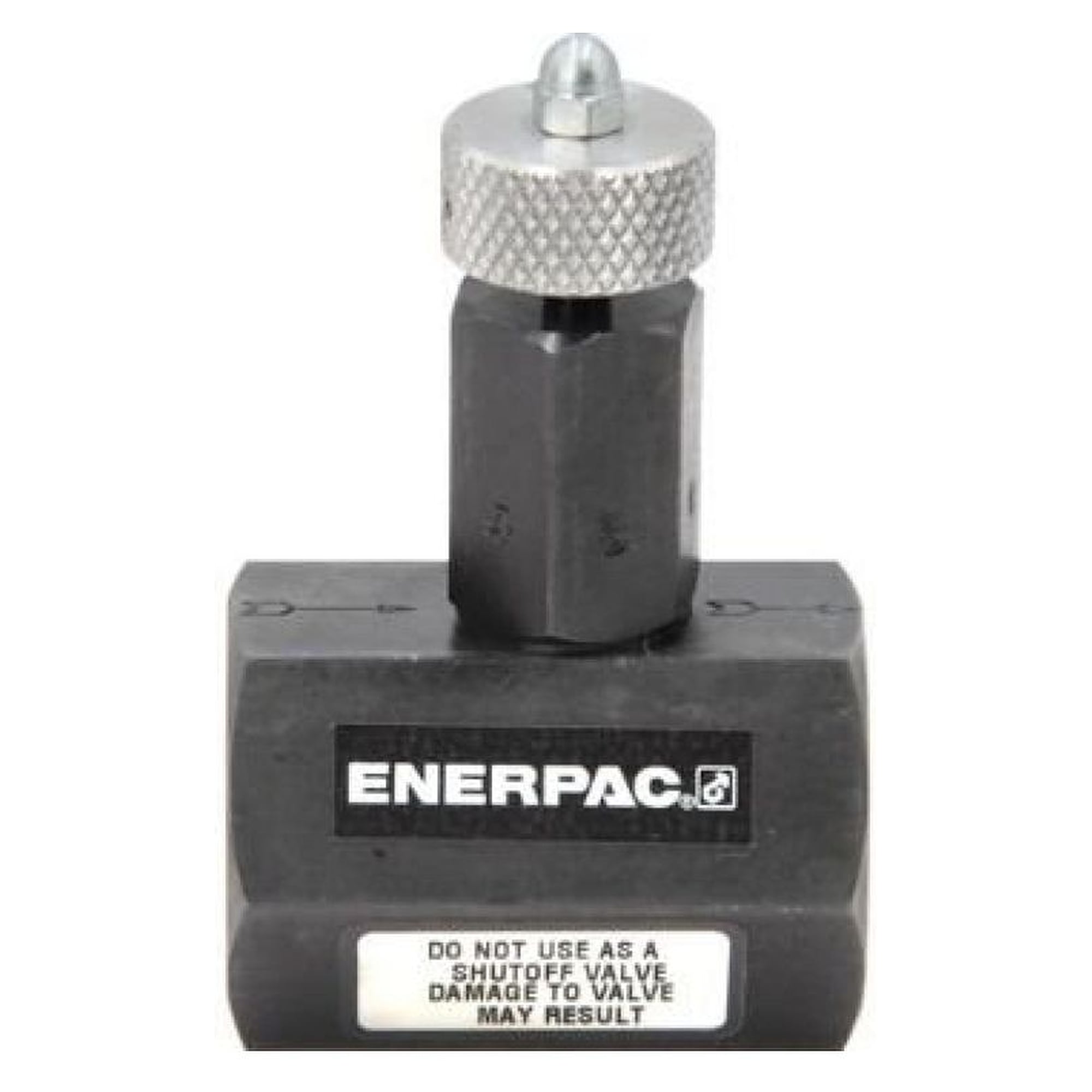 Needle Valve, 3/8 in NPTF Oil Port, Fine Metering - Enerpac V8F