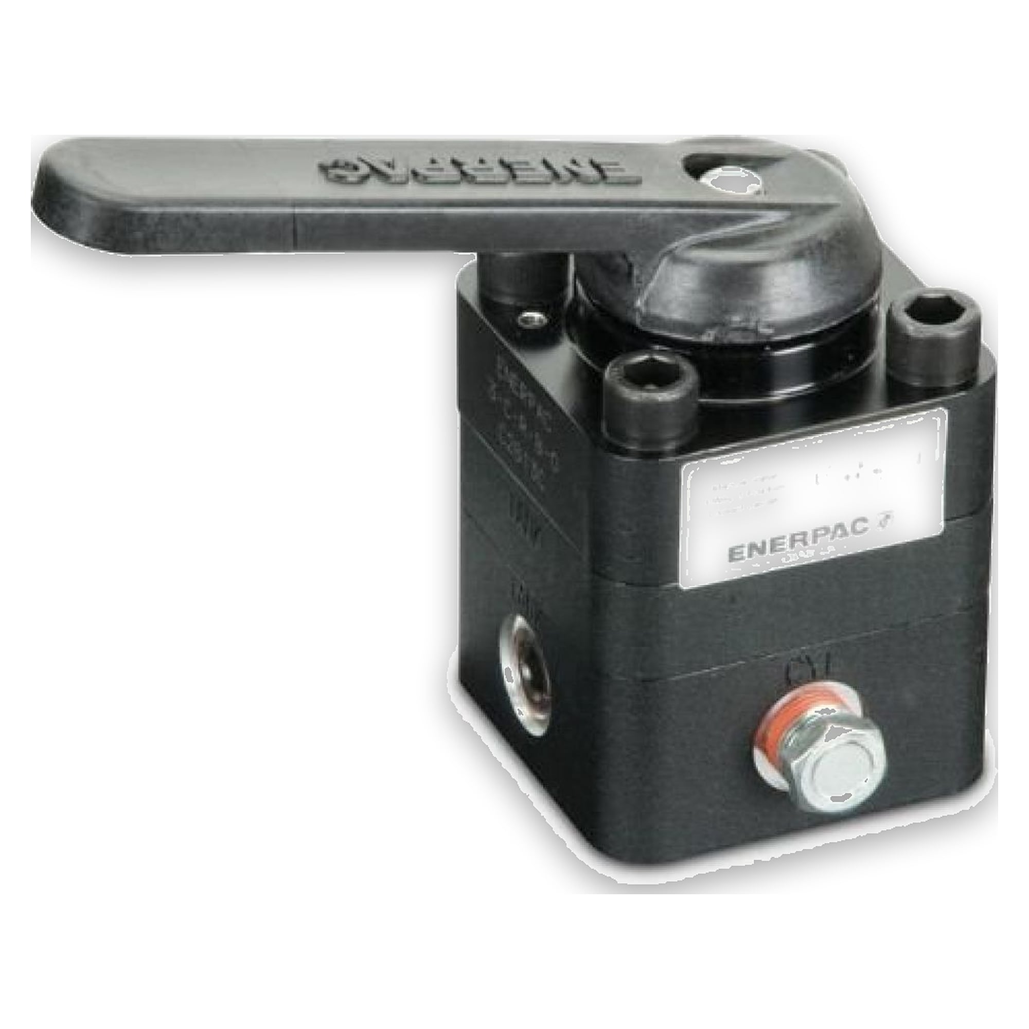 Directional Control Valve, Remote Mounted, Manual, 3-way 3-position, Closed Center, Locking - Enerpac VC15L