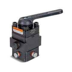 Enerpac VC20L, Remote Mounted Directional Control Valve, Manual, 4-way, 3-position, Closed Center, Locking