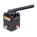 Enerpac VC20, Remote Mounted Directional Control Valve, Manual, 4-way, 3-position, Closed Center