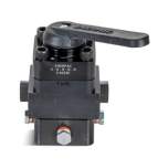 Enerpac VC4L, Remote Mounted Directional Control Valve, Manual, 4-way, 3-position, Tandem Center, Locking