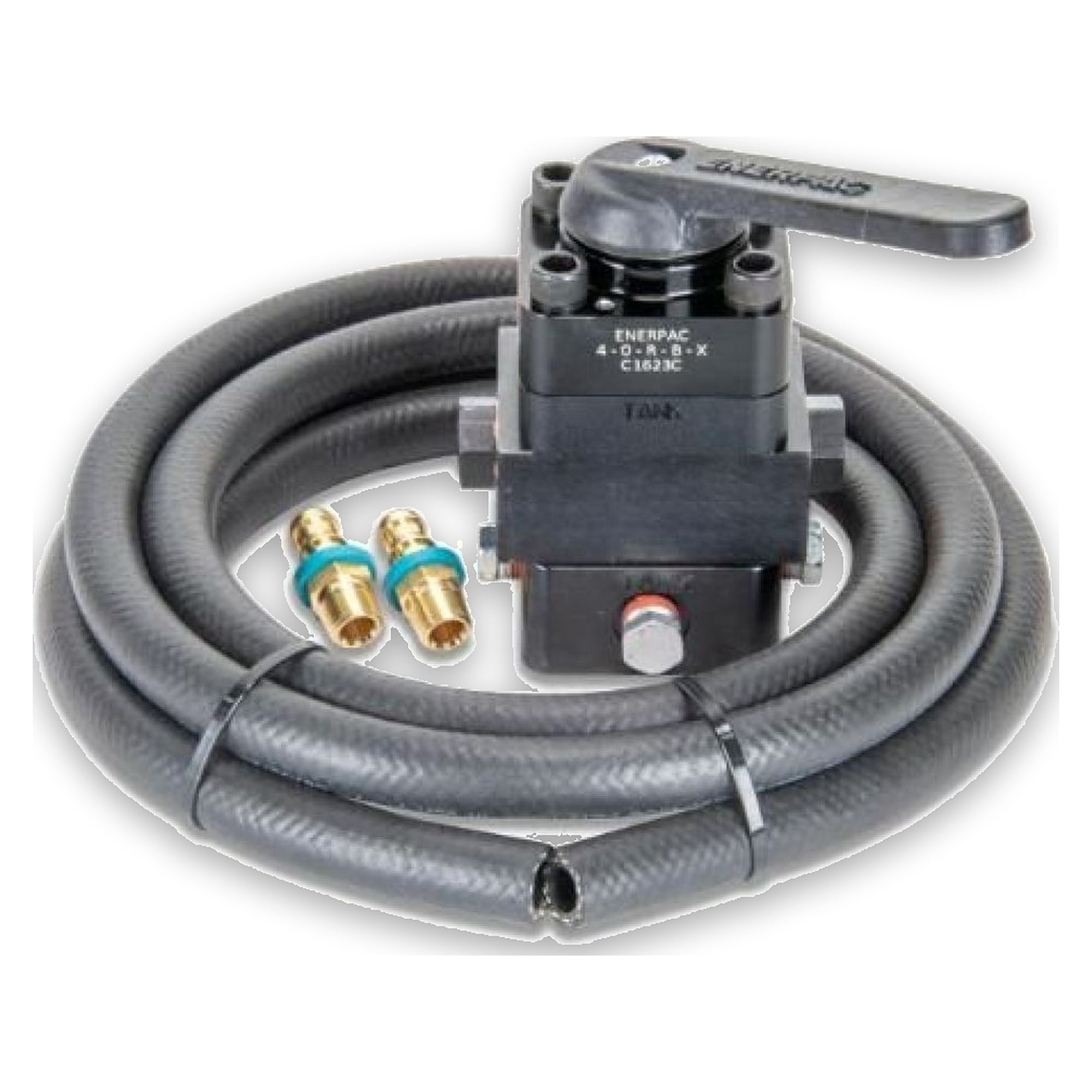 Wegeventil, Rohrleitungsmontage, handbetätigt, 4/3-Wege offene Mittelstellung, verriegelbar - Enerpac VC4L
