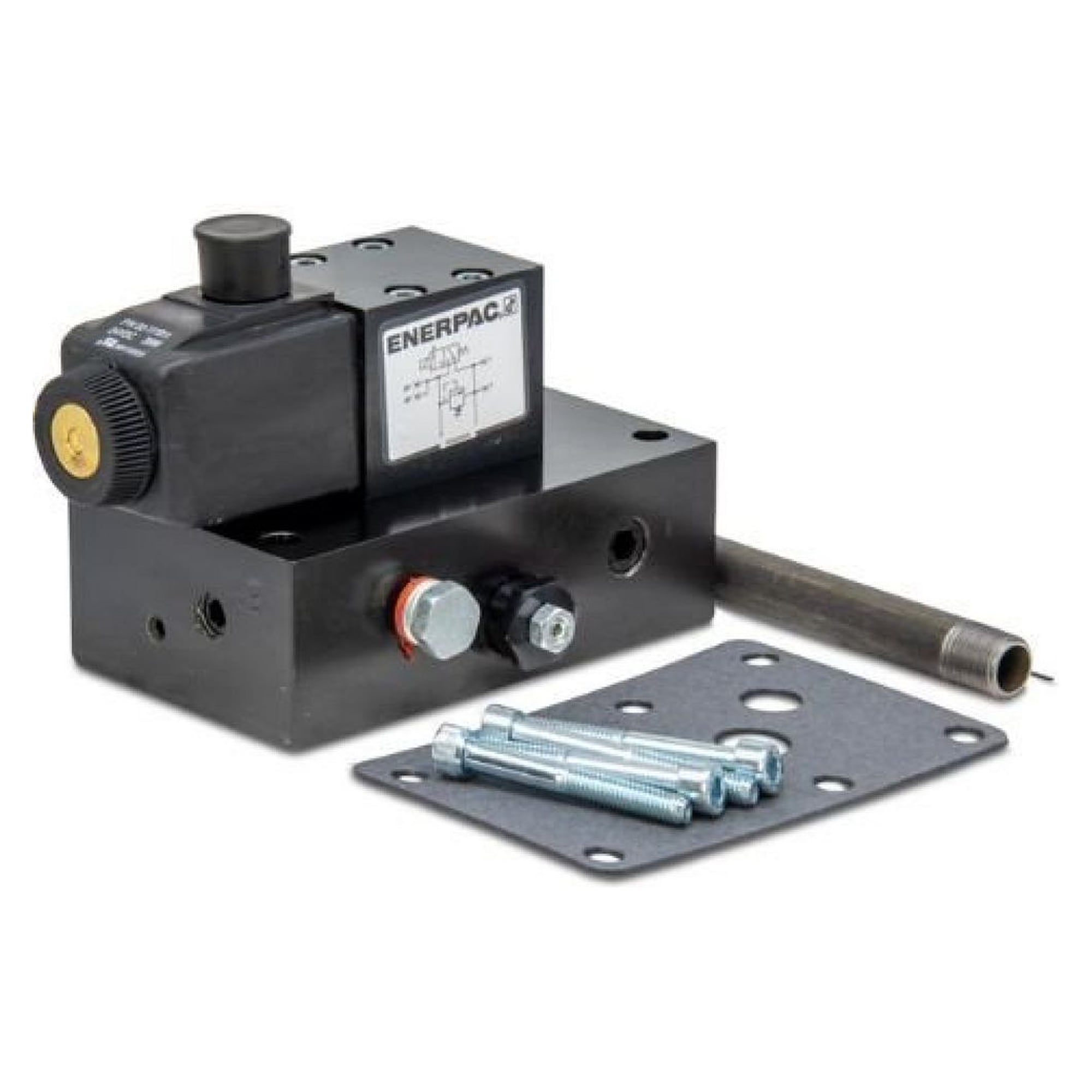 Directional Control Valve, Pump Mounted, Solenoid, 3-way 2-position, Dump - Enerpac VE32D
