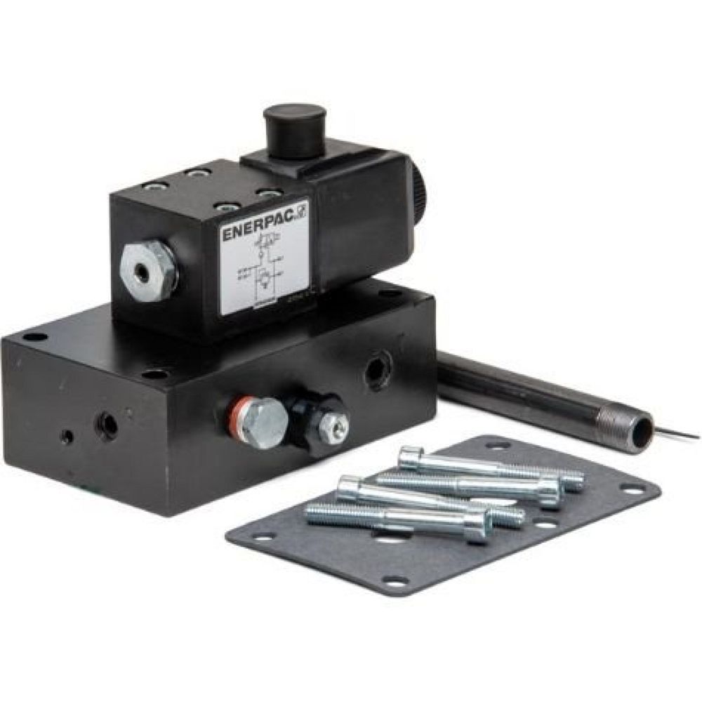 Enerpac VE32, Wegeventile für die Pumpenmontage, Elektrom. 24,  VDC 3/2-Wegeventil