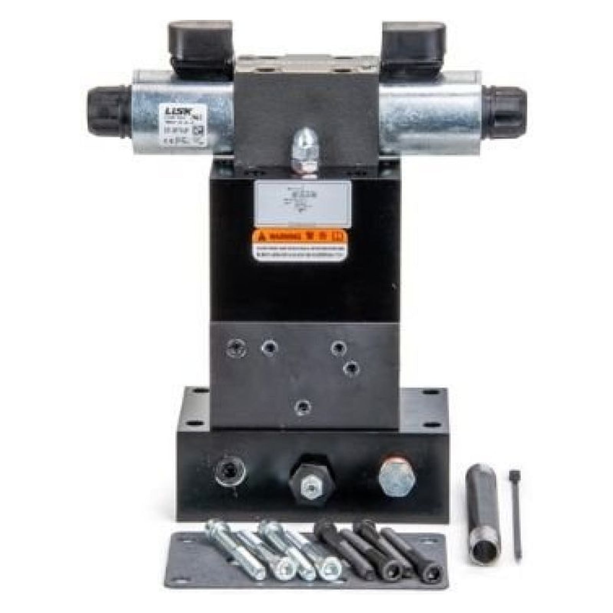 Directional Control Valve, Pump Mounted, Solenoid, 3-way 3-position, Tandem Center, Locking - Enerpac VE33
