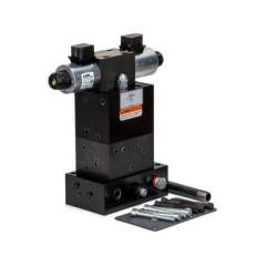 Enerpac VE33, Wegeventile für die Pumpenmontage, Elektrom. 24, 3/3-Wegeventil Mittelstellung