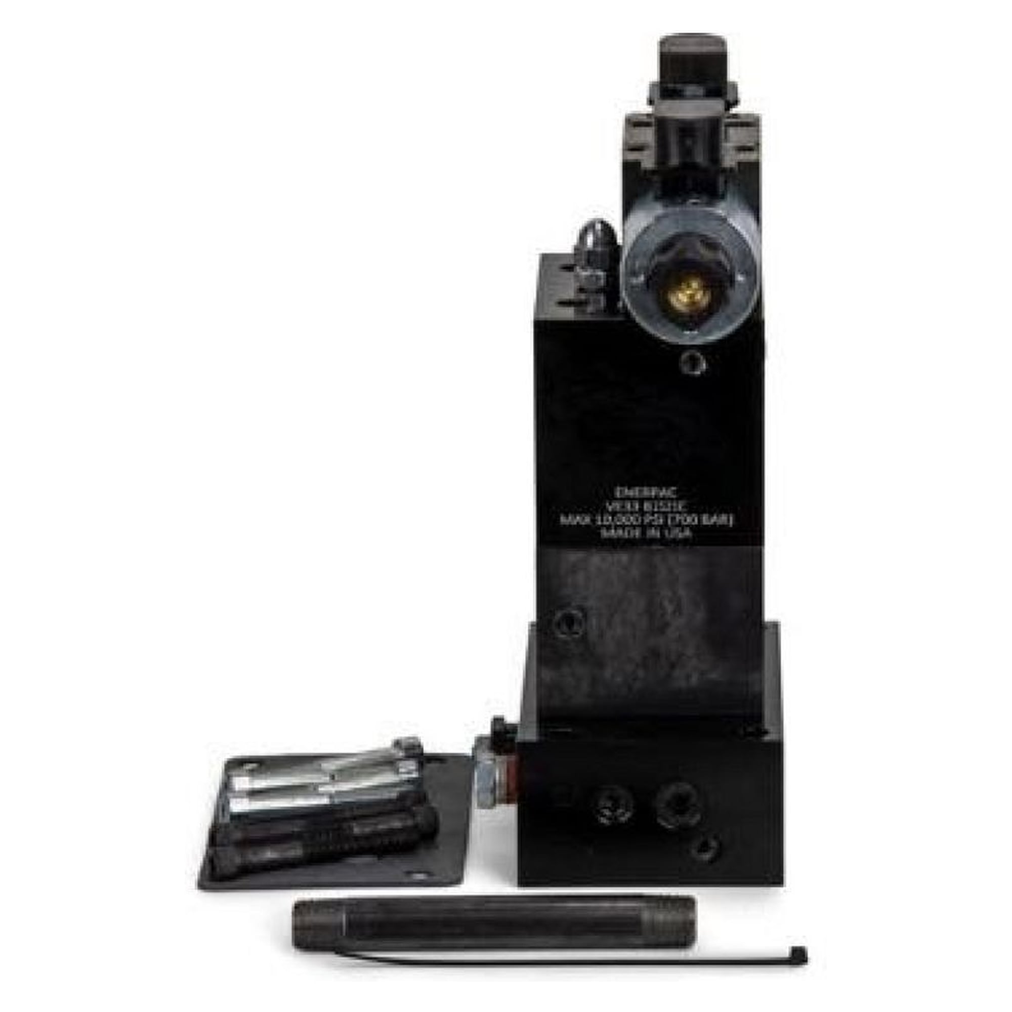 Directional Control Valve, Pump Mounted, Solenoid, 3-way 3-position, Tandem Center, Locking - Enerpac VE33
