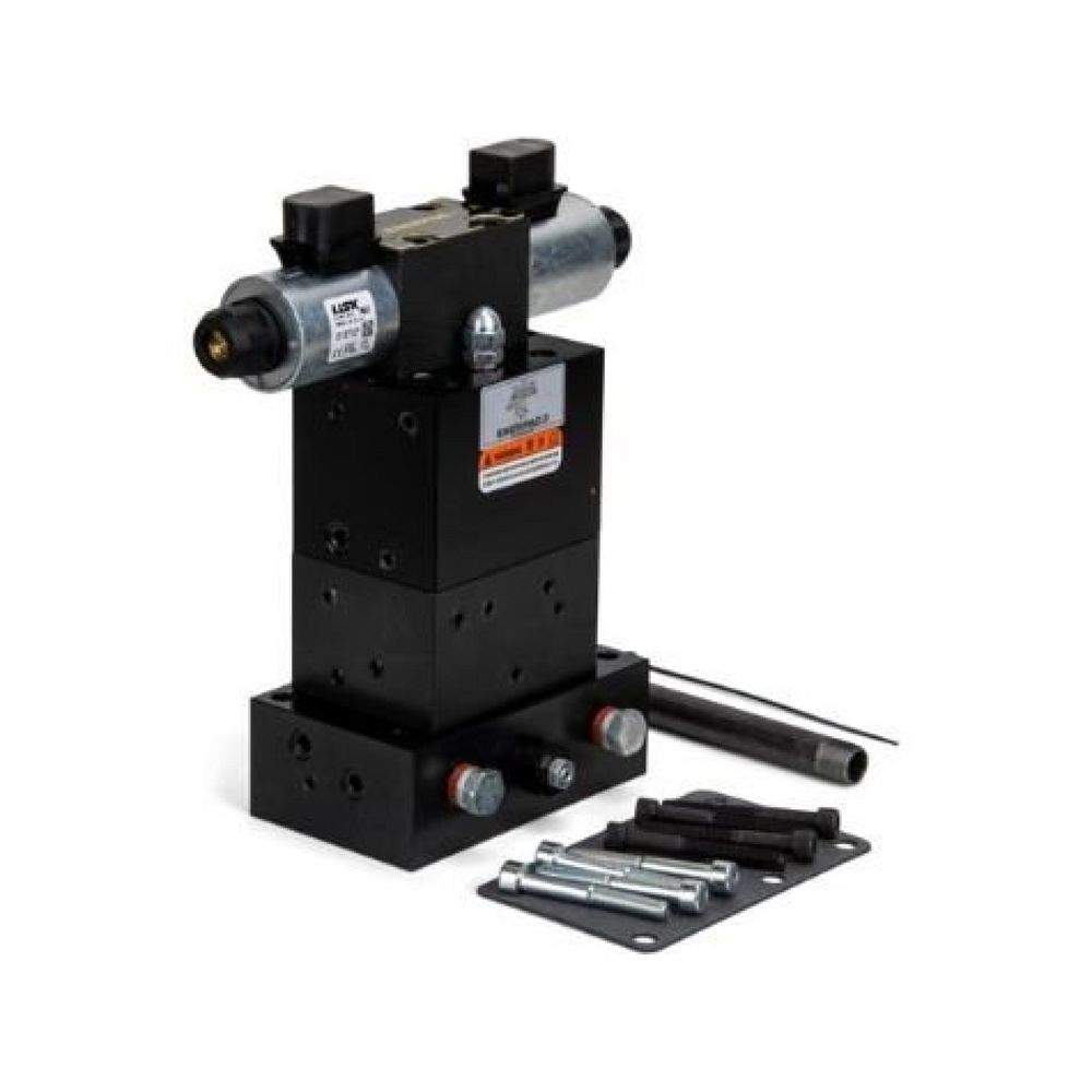 Enerpac VE43, Wegeventile für die Pumpenmontage, Elektrom. 24, 4/3-Wegeventil Mittelstellung