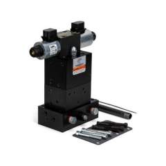 Enerpac VE43, Wegeventile für die Pumpenmontage, Elektrom. 24, 4/3-Wegeventil Mittelstellung