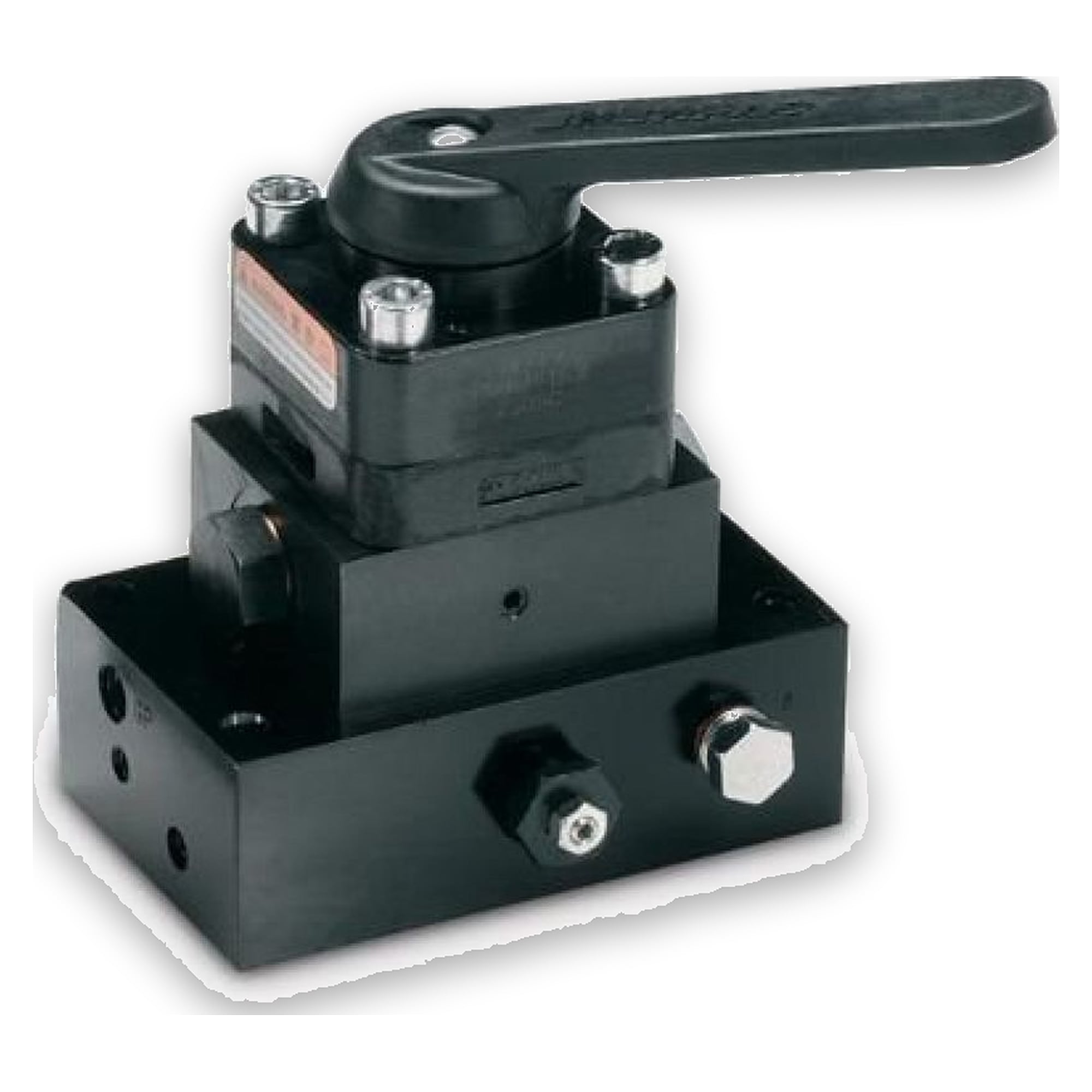 Directional Control Valve, Pump Mounted, Manual, 3-way 3-position, Tandem Center, Locking - Enerpac VM33L