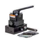 Enerpac VM33L, Wegeventile für die Pumpenmontage, Handbetätigt, 3/3-Wegeventil Offene Mittelstellung Rückschlagventile