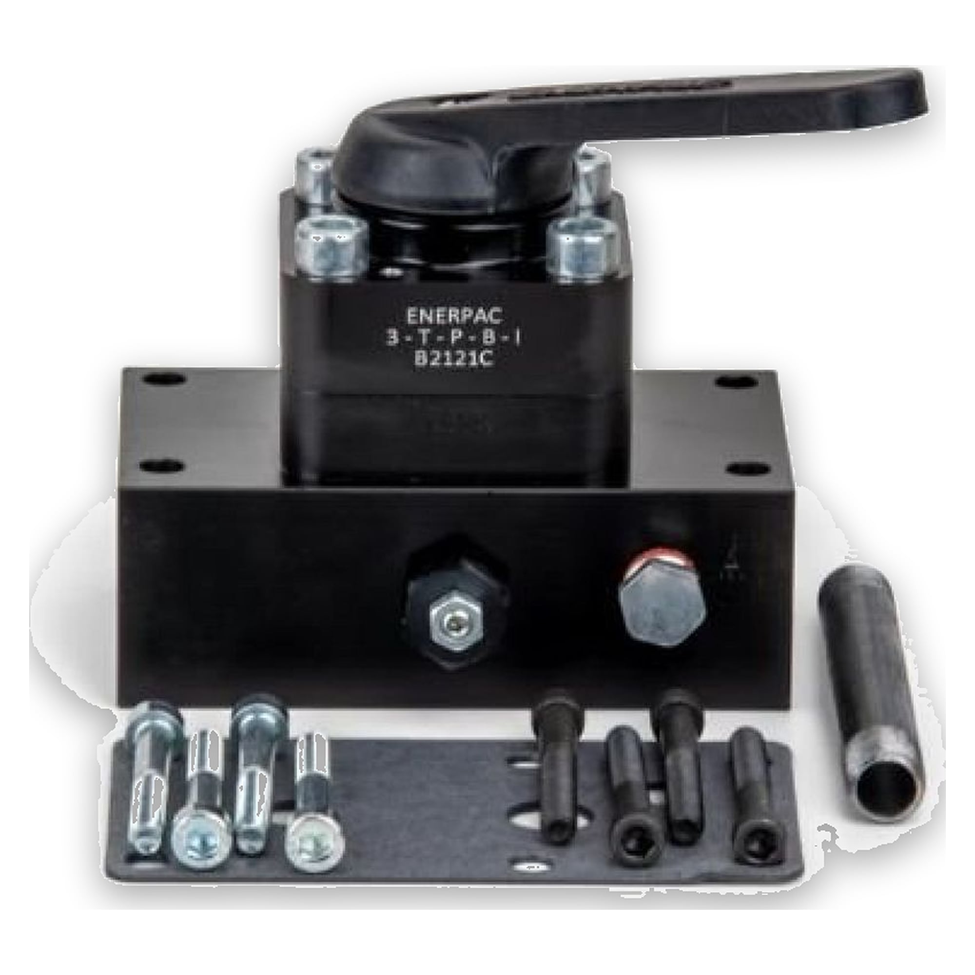 Directional Control Valve, Pump Mounted, Manual, 3-way 3-position, Tandem Center - Enerpac VM33
