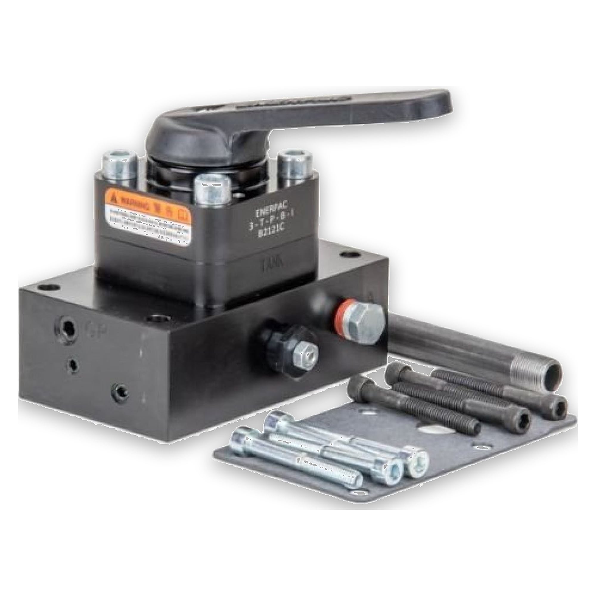 Directional Control Valve, Pump Mounted, Manual, 3-way 3-position, Tandem Center - Enerpac VM33