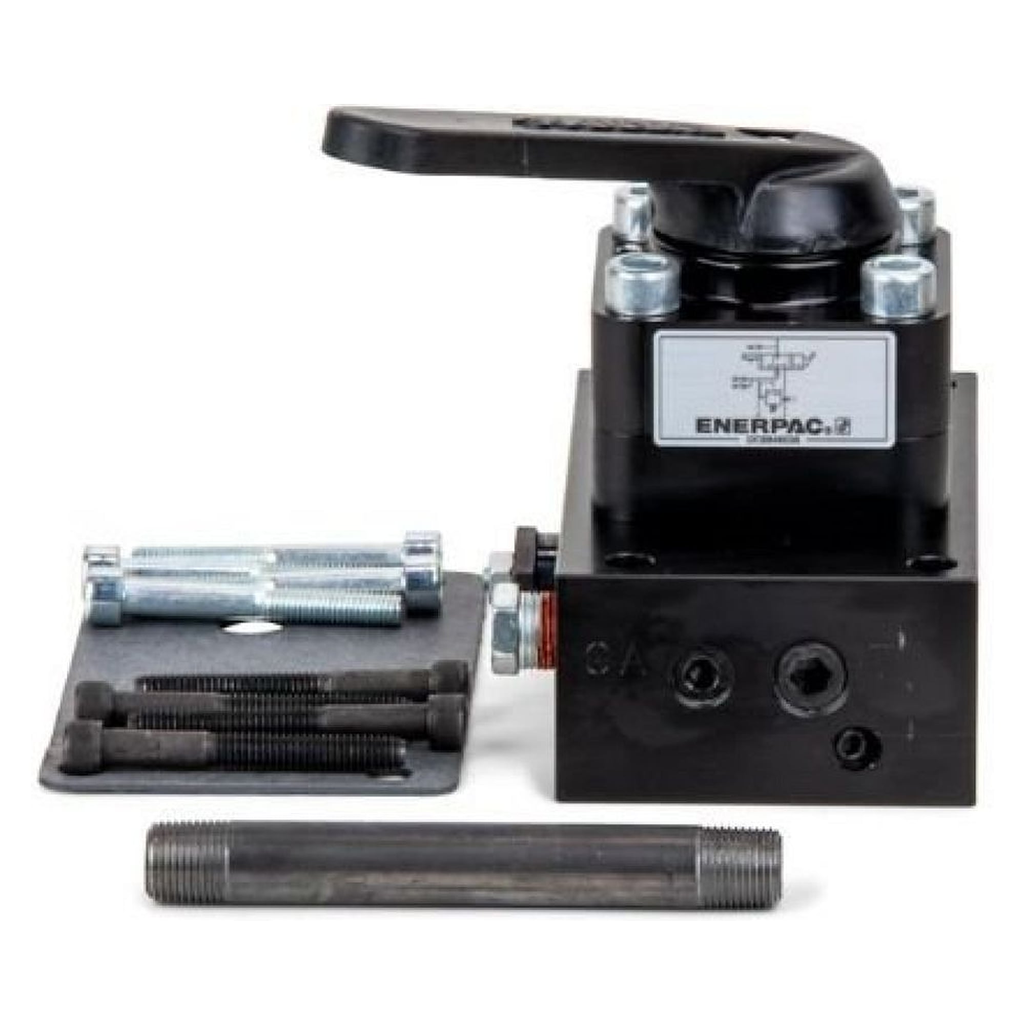 Directional Control Valve, Pump Mounted, Manual, 3-way 3-position, Tandem Center - Enerpac VM33