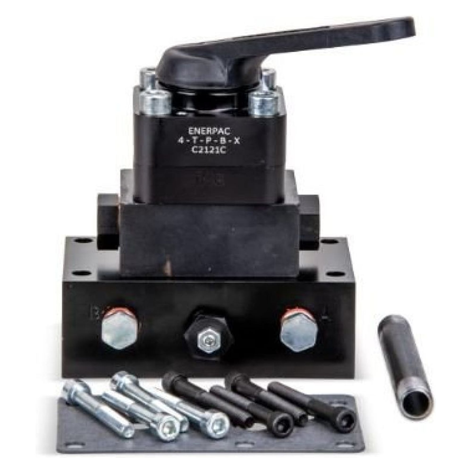 Wegeventil, Pumpenmontage, handbetätigt, 4/3-Wege Mittelstellung, verriegelbar - Enerpac VM43L