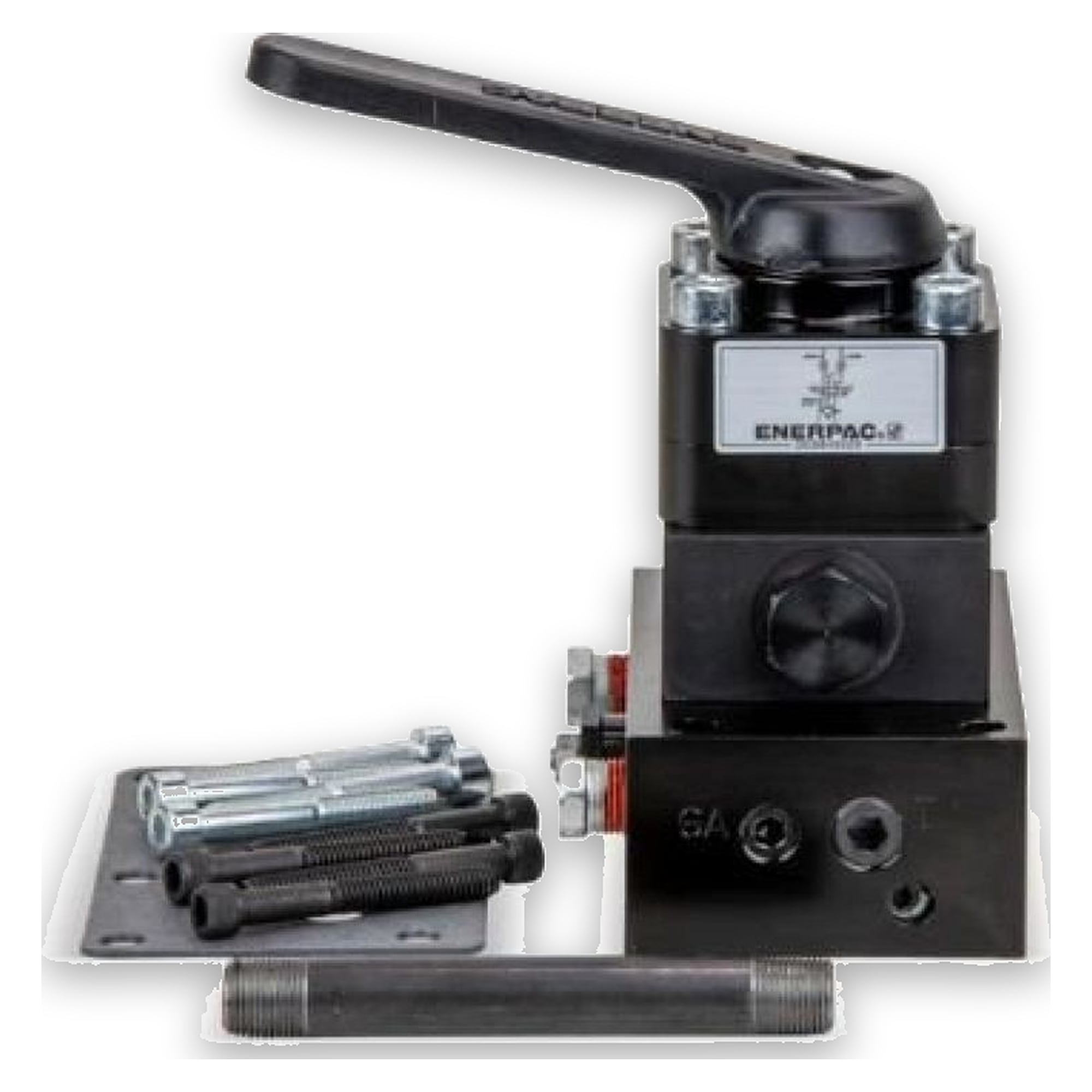 Wegeventil, Pumpenmontage, handbetätigt, 4/3-Wege Mittelstellung, verriegelbar - Enerpac VM43L