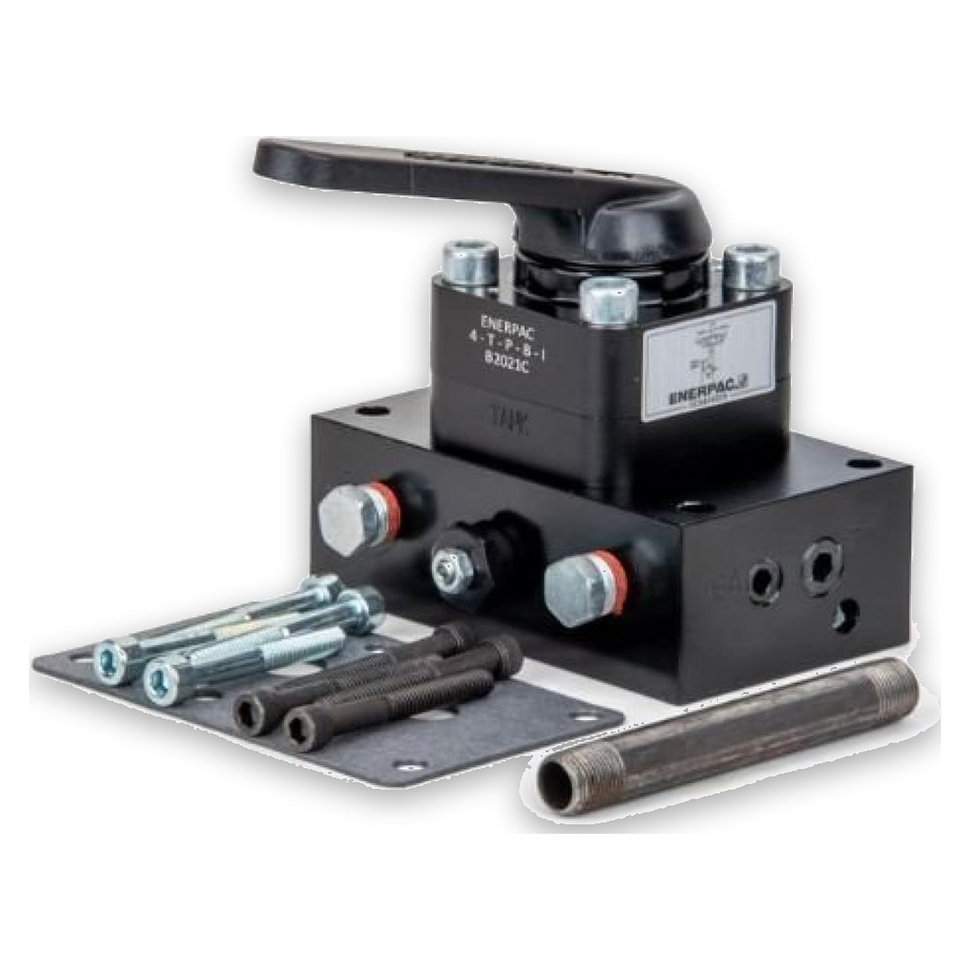 Directional Control Valve, Pump Mounted, Manual, 4-way 3-position, Tandem Center - Enerpac VM43
