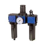 Riegler 125341. Wartungseinheit 3-tlg. »variobloc«, Metallbehälter, BG 1, G 3/8