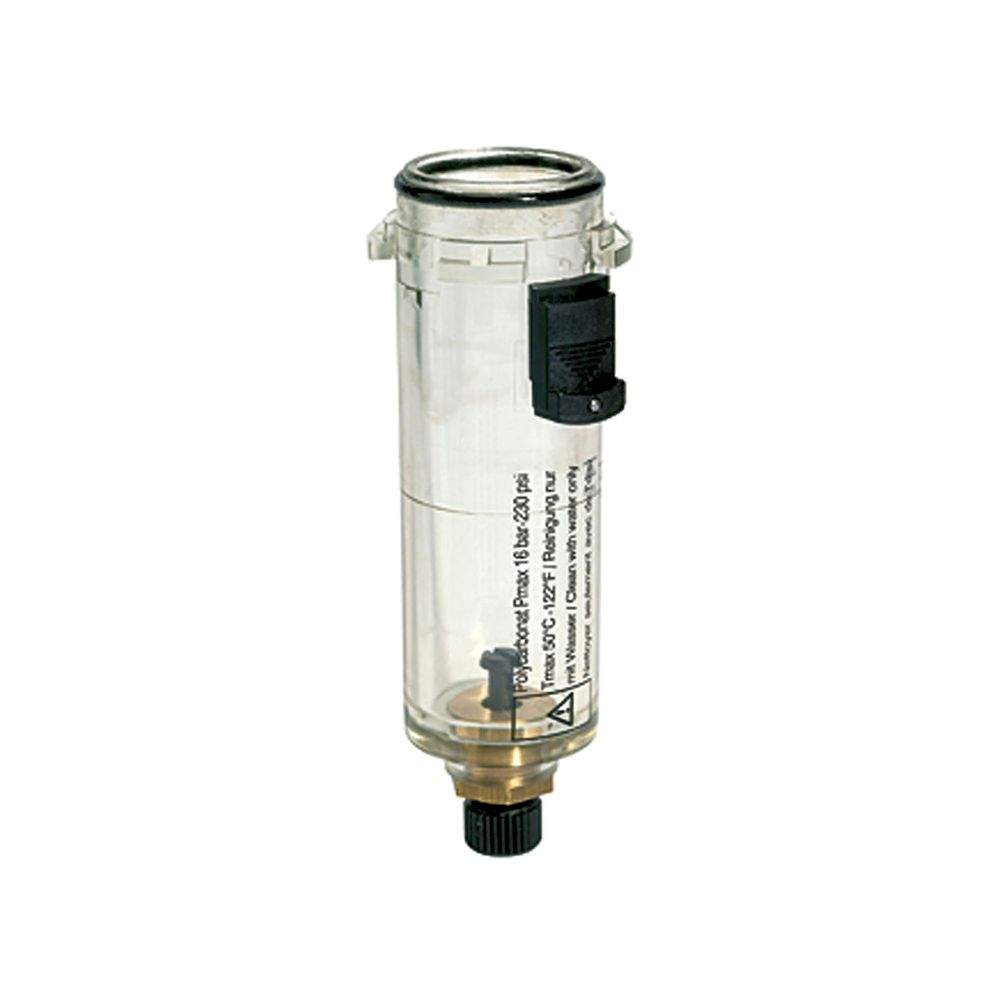 Riegler 100665.PC container, Automatic bleeder valve (integrated design)