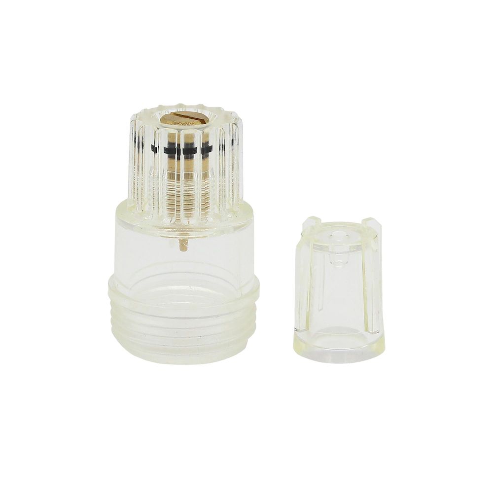 Riegler 100708.Drip cap made of plastic, for mist oiler »variobloc«, Size 1
