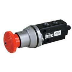 Norgren X3046802. Parada de emergencia 5/2 /desbloqueo por giro