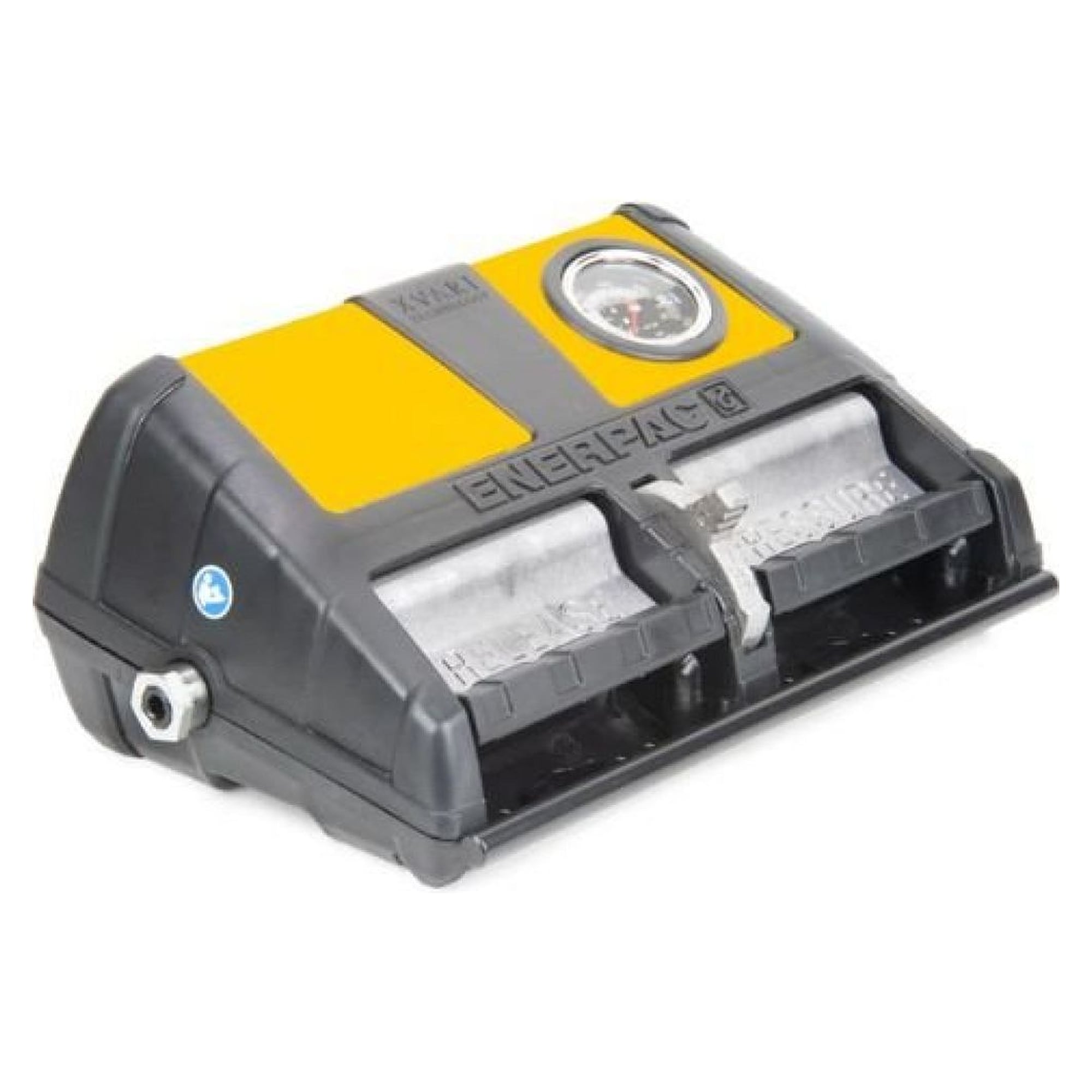 Air Driven Hydraulic Foot Pump, 3/3 Valve, 1 L, Pressure Gauge - Enerpac XA11G
