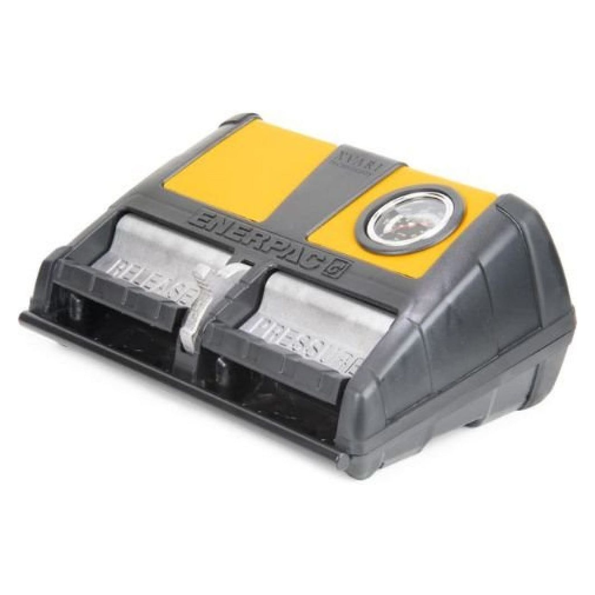 Lufthydraulische Fußpumpe, 3/3 Ventil, 1 L, Manometer - Enerpac XA11G