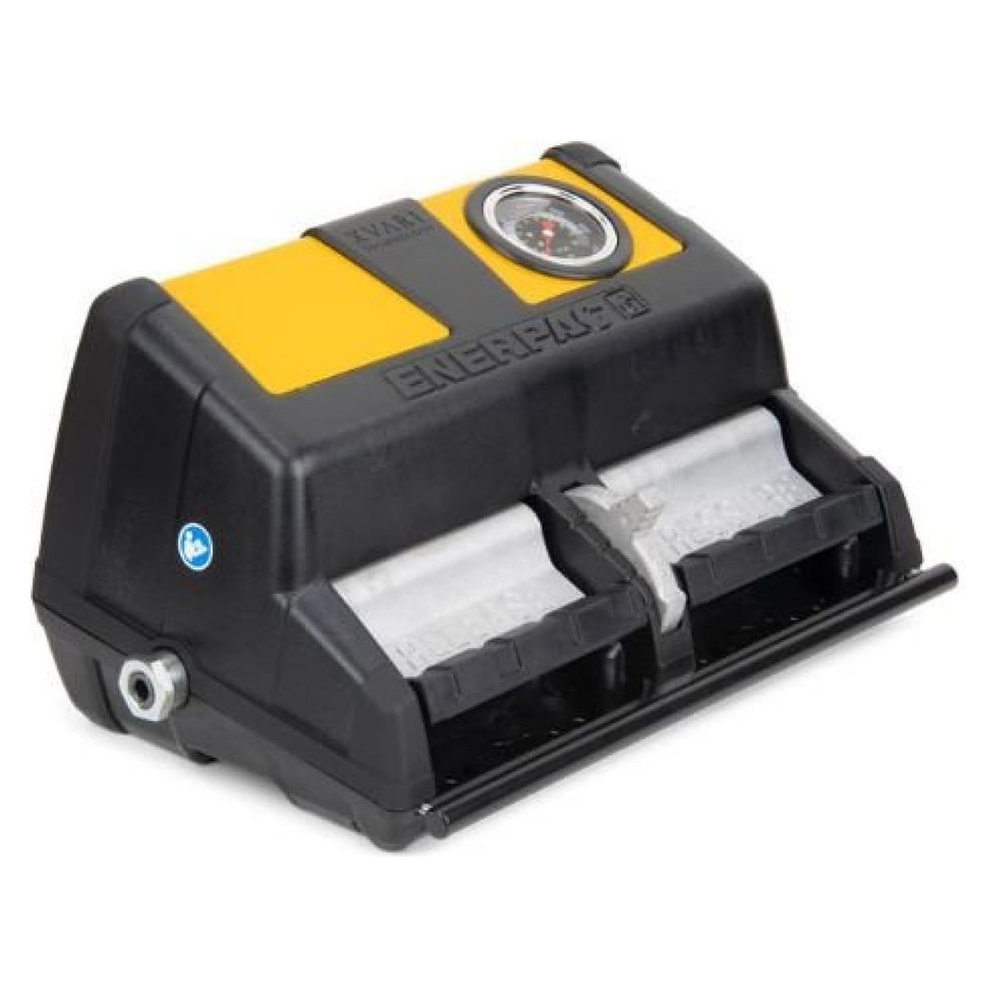 Lufthydraulische Fußpumpe, 3/3 Ventil, 2 L, Manometer - Enerpac XA12G
