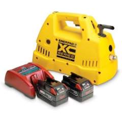 Enerpac XC1201MB, Cordless Hydraulic Pump, 3/2 Valve, 1,0 litres Usable Oil, Batteries and Charger Included, 115V