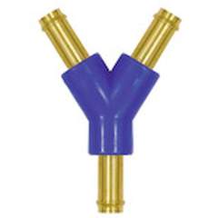 Riegler 133414.Y hose connection supports, for hose I.D. 4 mm, brass and POM