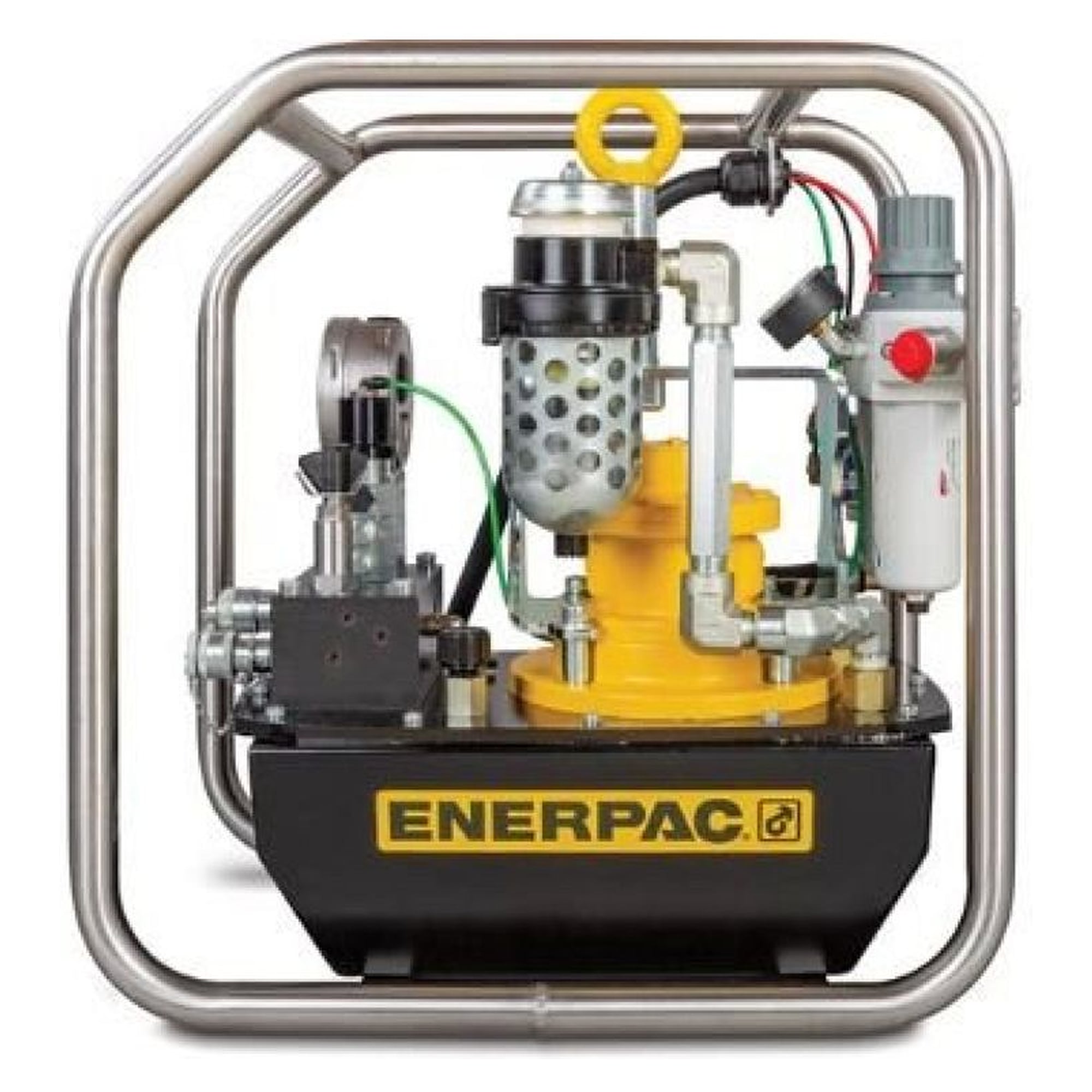 Lufthydraulische Verschraubungspumpe, PowaPak, 6,8 L - Enerpac ZA4208TX-QR0P