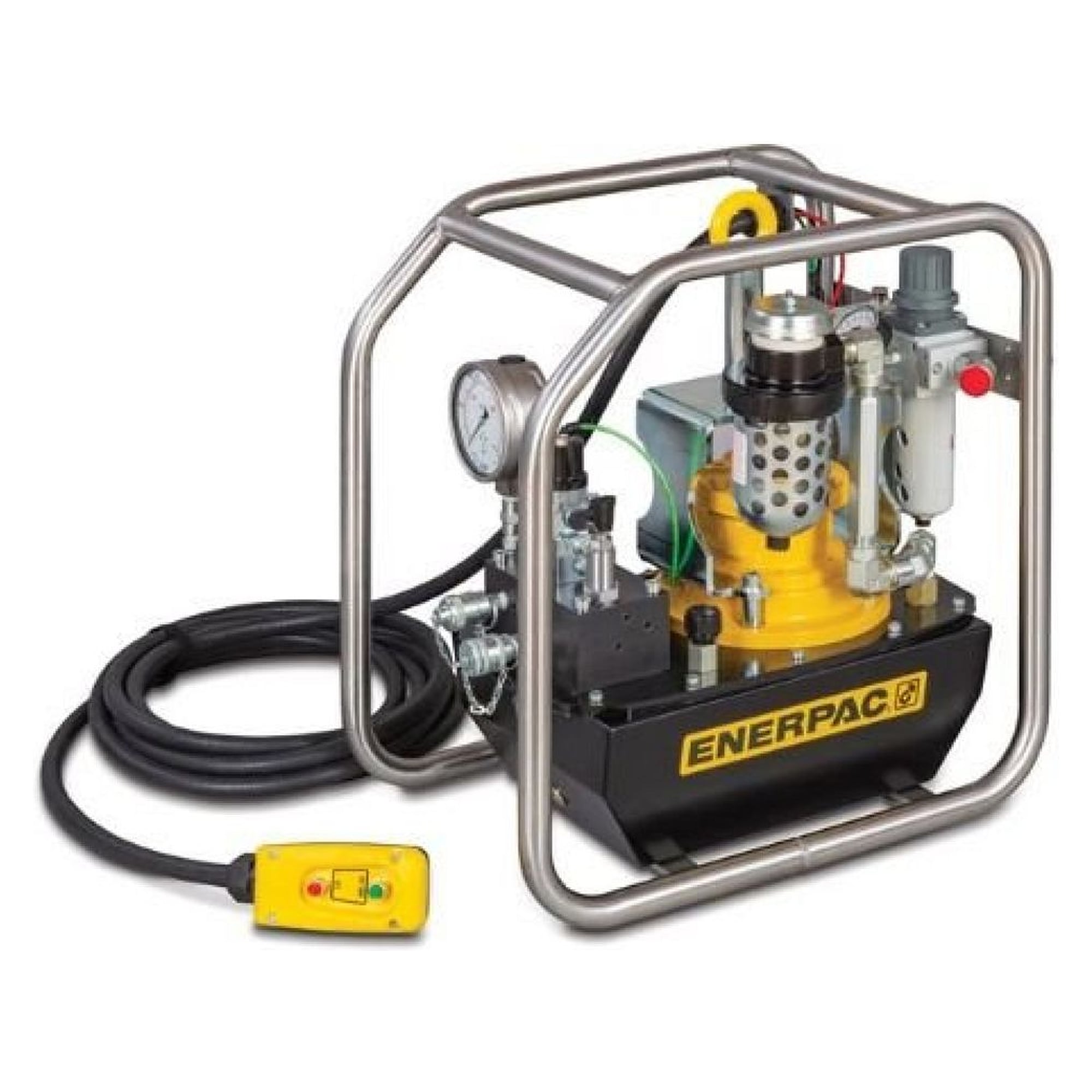 Lufthydraulische Verschraubungspumpe, PowaPak, 6,8 L - Enerpac ZA4208TX-QR0P