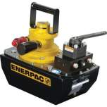 Enerpac ZA4420MX, Two Speed, Air Hydraulic Pump, 4/3 Manual Valve, 20,0 litres Usable Oil, For use with Double-Acting Cylinders