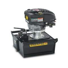 Enerpac ZG5420MX-BR, Zweistufig, Hydraulikpumpe mit Verbrennungsmotor, 4/3 Handventil, 20 liters Nutzbares Ölvolumen, 4,8 kW Briggs & Stratton motor