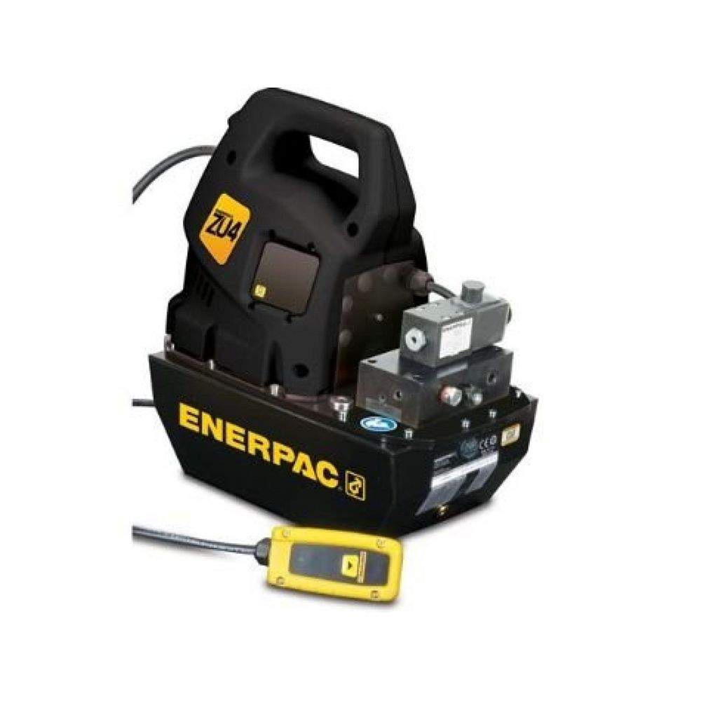 Enerpac ZU4208SE, Electric Hydraulic Pump, Pro, 3/2 Solenoid Valve with Pendant, LCD Display, 230V, 8,0 litres Usable Oil