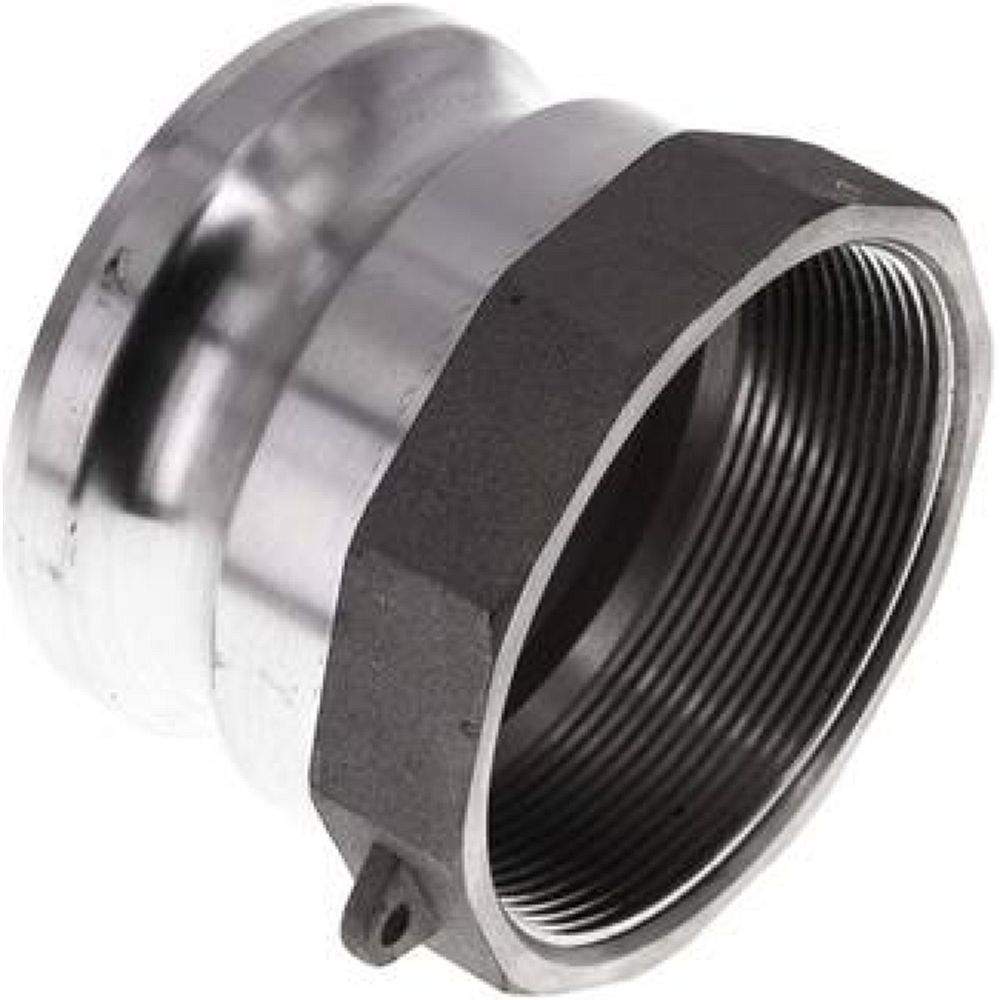 Kamlock-Stecker (A) Rp 3"(IG), Aluminium