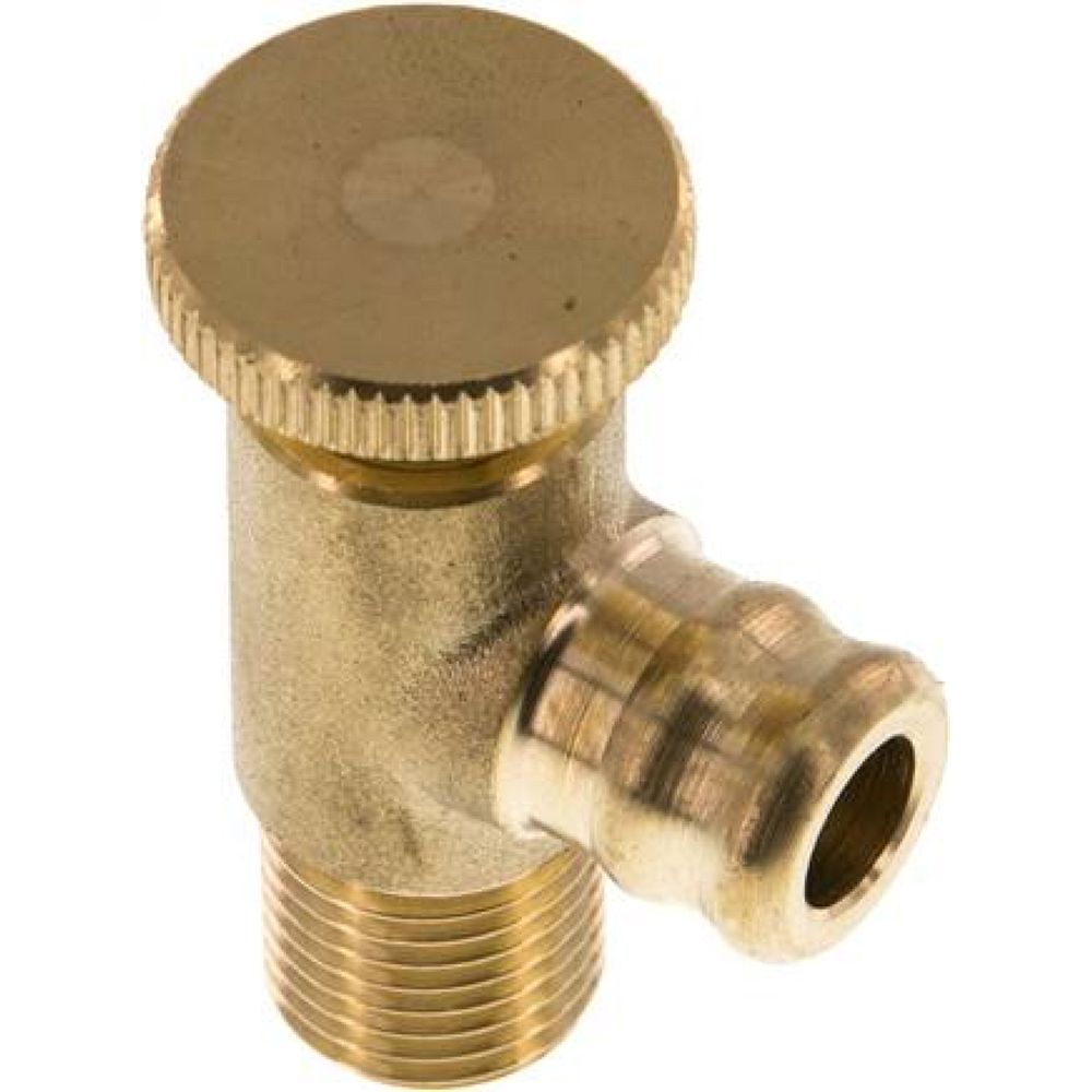 AB 14 Ablassventil / Entlüftungsventil mit Tülle, G 1/4", PN25