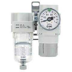 SMC AC20B-F01-SV-A. AC10B-40B-A (FRL), Modular Type, Air Filter + Regulator