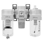 SMC AC30D-F03-V-B. AC20D-B bis AC40D-B, Kombinierte Wartungseinheit, Filter-Regler + Mikrofilter