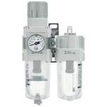 SMC AC30A-F03D-R-A. AC10A-40A-A, Wartungsgeräte (neue FRL) in Modulbauweise, Filter Regler + Druckluftöler