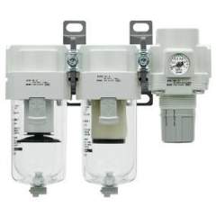 SMC AC40C-F04CE-V-B. AC20C-B a AC40C-B, Nuevo tipo modular, filtro de aire + Separador de neblina + Regulador