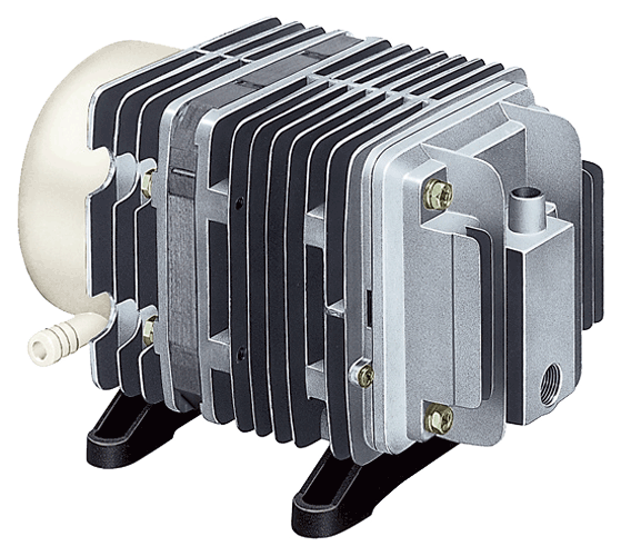 Nitto Kohki AC0902. AC Kolbenkompressoren 230V/50Hz