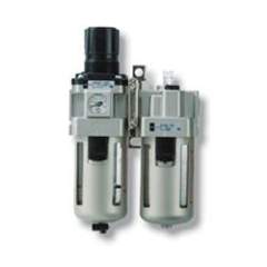 SMC AC10A-M5-A. AC10A-40A-A (FRL), Modular Type, Filter Regulator + Lubricator