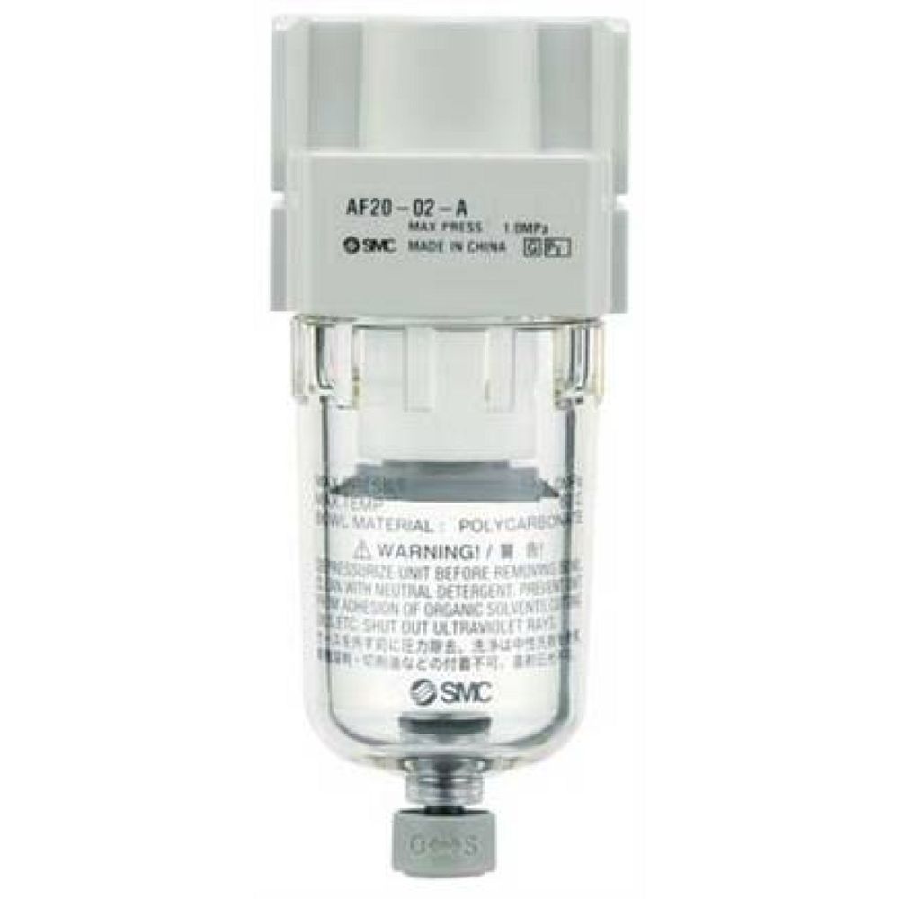 SMC AF20-F01B-CR-A. AF10-60-A, Nuevo tipo modular, Filtro de aire