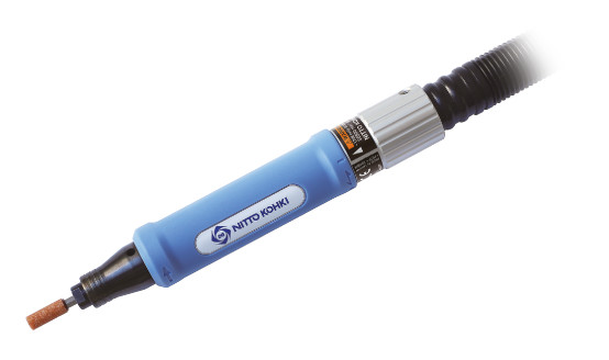 Nitto Kohki AL-55A. Pneumatic straight grinder - Air Sonic